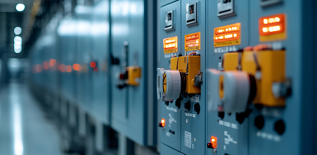 Commercial switchgear and distribution boards ready for fixed wire testing